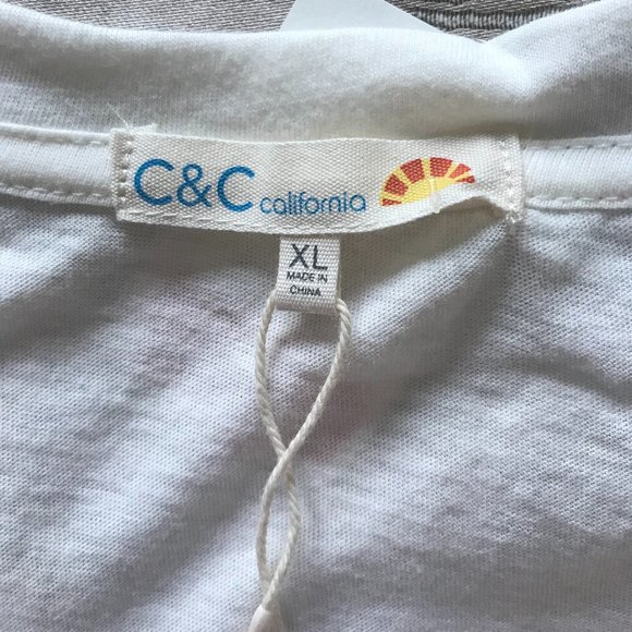 C&C California Cotton T-Shirt (NWT) - Picture 8 of 12